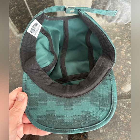 Billionaire Boys Club Teal Green Plaid Five-Panel Camp Cap - Picture 5 of 9